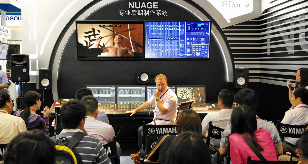 优胜客专业音响新产品亮相PALM EXPO 2013展会 