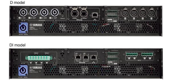 新型网络功放PC系列D/DI型号：通过集成强大的矩阵功能和Dante连接方式，提供高灵活性和可扩展性