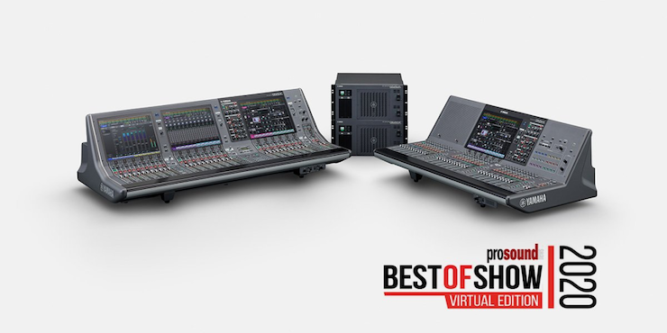 RIVAGE PM5和PM3数字混音系统，实力斩获IBC 2020 Best of Show大奖