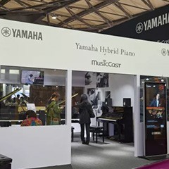 聚焦乐展|2017中国（上海）国际乐器展览会圆满落幕，优胜客钢琴大放异彩